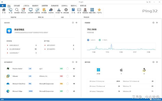 ing32：软件资产统计功能深度对比新利体育网站登录ipguard与P(图5)